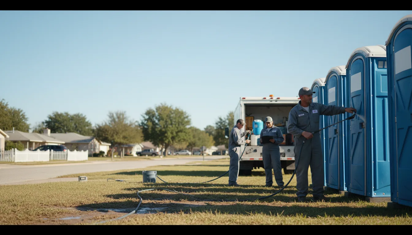 Long-Term Portable Toilet Rental in Helm, CA near me
